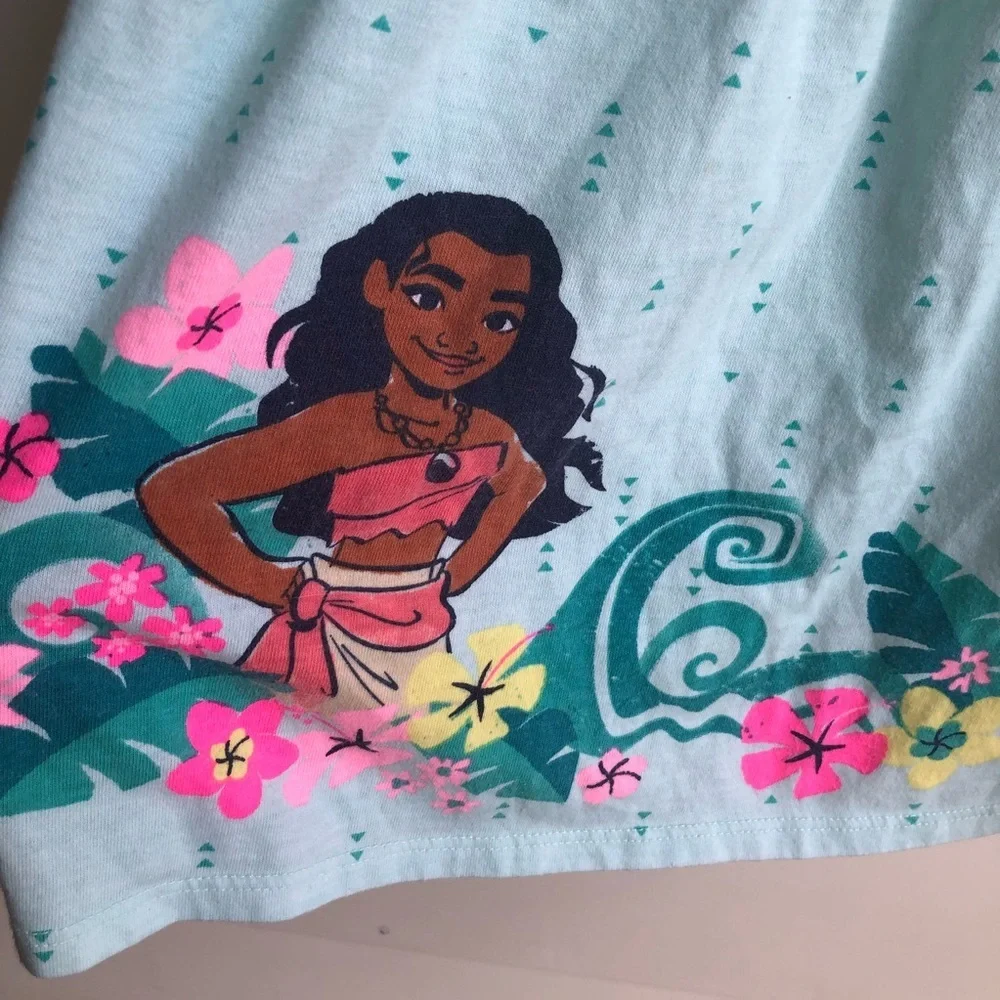 DISNEY Moana Tee with Ruffle Sleeves Size 4T
